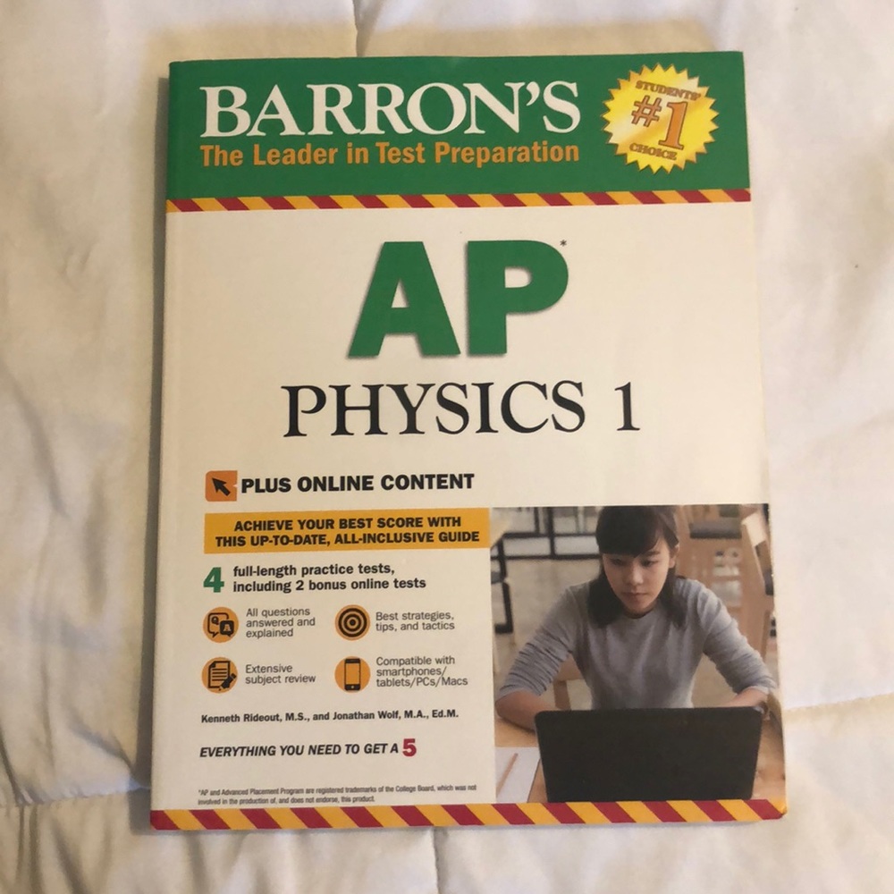 Barron’s AP Physics 1 Book